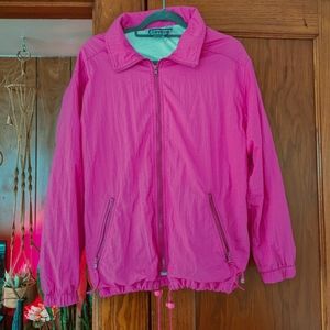 Hot pink jacket